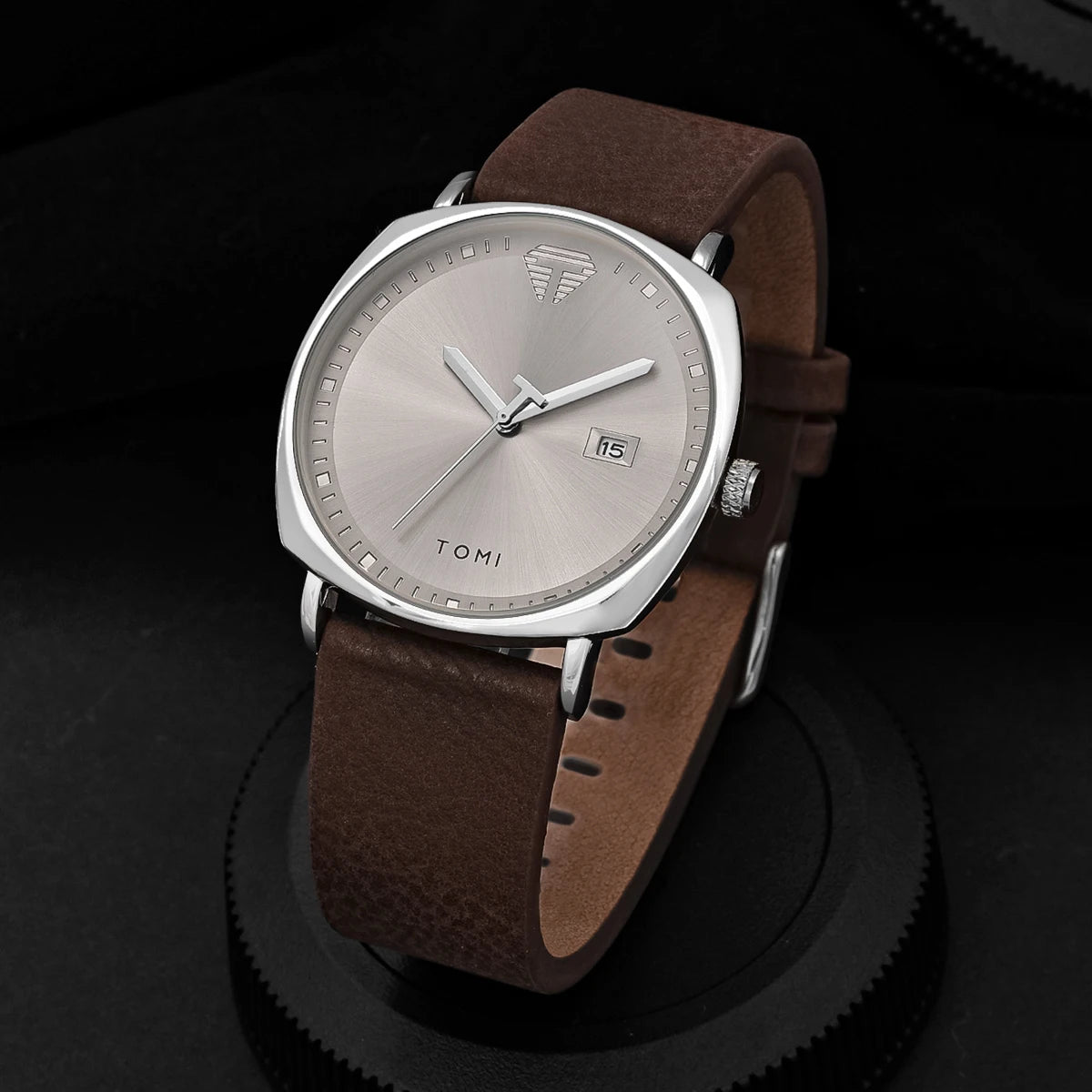 Men's Watch Minimalist Fashion Sports Watch Calendar Leather Casual Watch