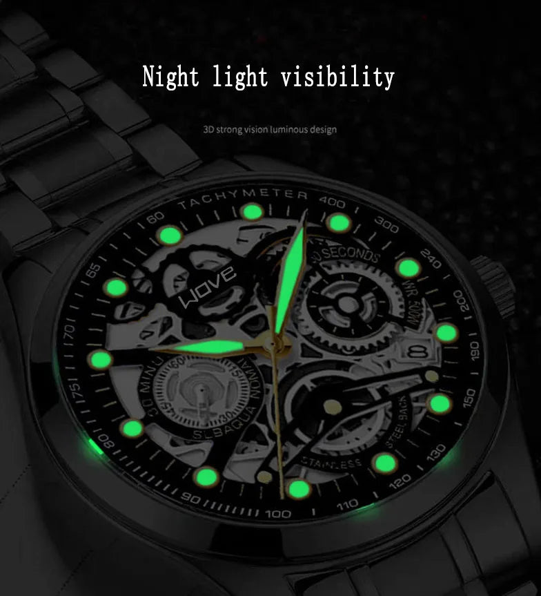 UTHAI Men's Watch Business Light Luxury high-end Brand Versatile Clock Watches