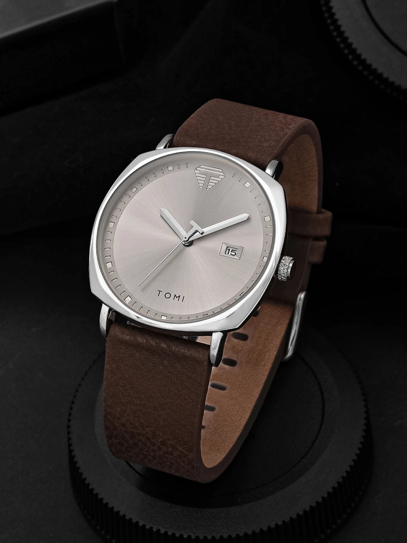 Men's Watch Minimalist Fashion Sports Watch Calendar Leather Casual Watch